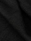 Black Wool/Lycra Jersey Knit 46W