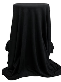 Black Wool/Lycra Jersey Knit 46W
