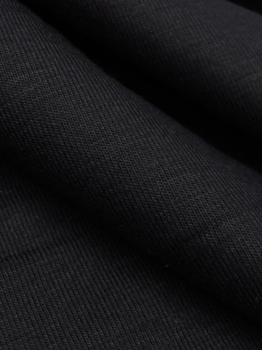 Crow Black Rayon/Cotton/Lycra Jersey Knit 60W