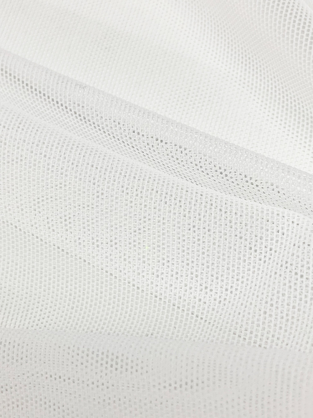 White Nylon/Lycra Power Mesh Knit 60W