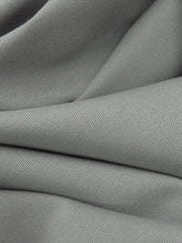 Medium Gray Polyester/Cotton Poplin Shirting 66W