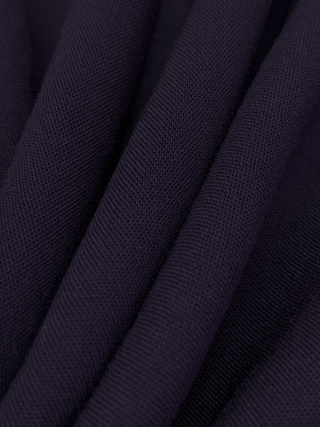 Navy 100% Rayon Voile 57W