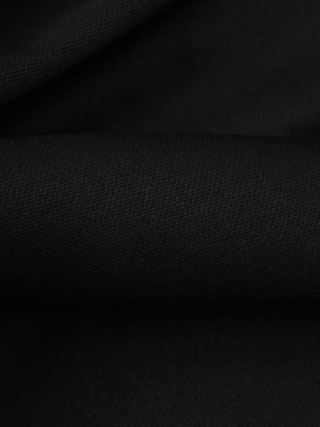 Black/Polyester/Rayon/Lycra Sateen Suiting 50W