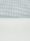 Pale Sea Glass/White Polyester/Lycra Micro Basketweave Print Fleece-Lined Knit Jacketing - Polartec - 50W