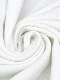 White Polyester/Cotton Nantucket Fleece 60W