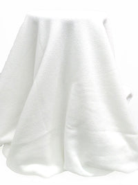 White Polyester/Cotton Nantucket Fleece 60W