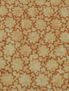 Dried Chamomile/Cinnamon Brown/Graham Cracker 100% Cotton Tuscan Reflection Floral Texture Print Quilt Weight Woven 43W