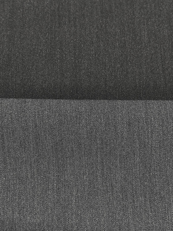 Dim Gray Polyester/Lycra Heathered Stretch Suiting 58W