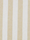 Pale Oyster/Sisal Rope Tan Linen/Cotton Vertical Stripe Shirt-Weight Woven 60W