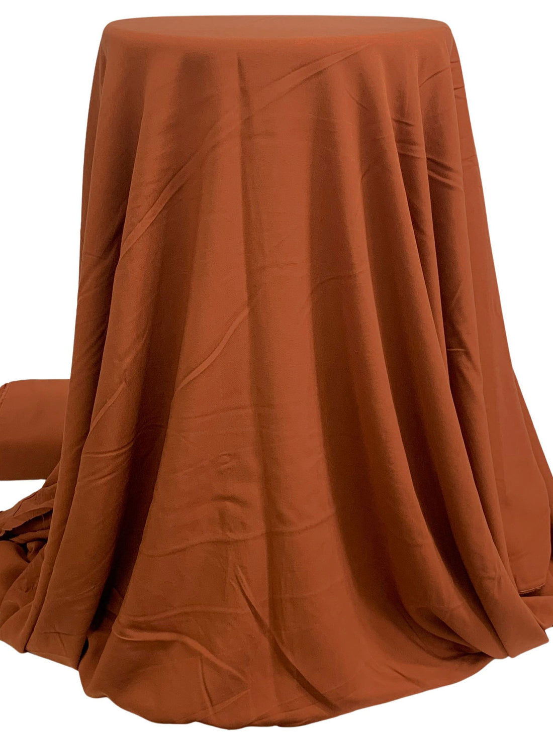 Dark Caramel 100% Rayon Voile 56W