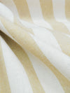 Pale Oyster/Sisal Rope Tan Linen/Cotton Vertical Stripe Shirt-Weight Woven 60W