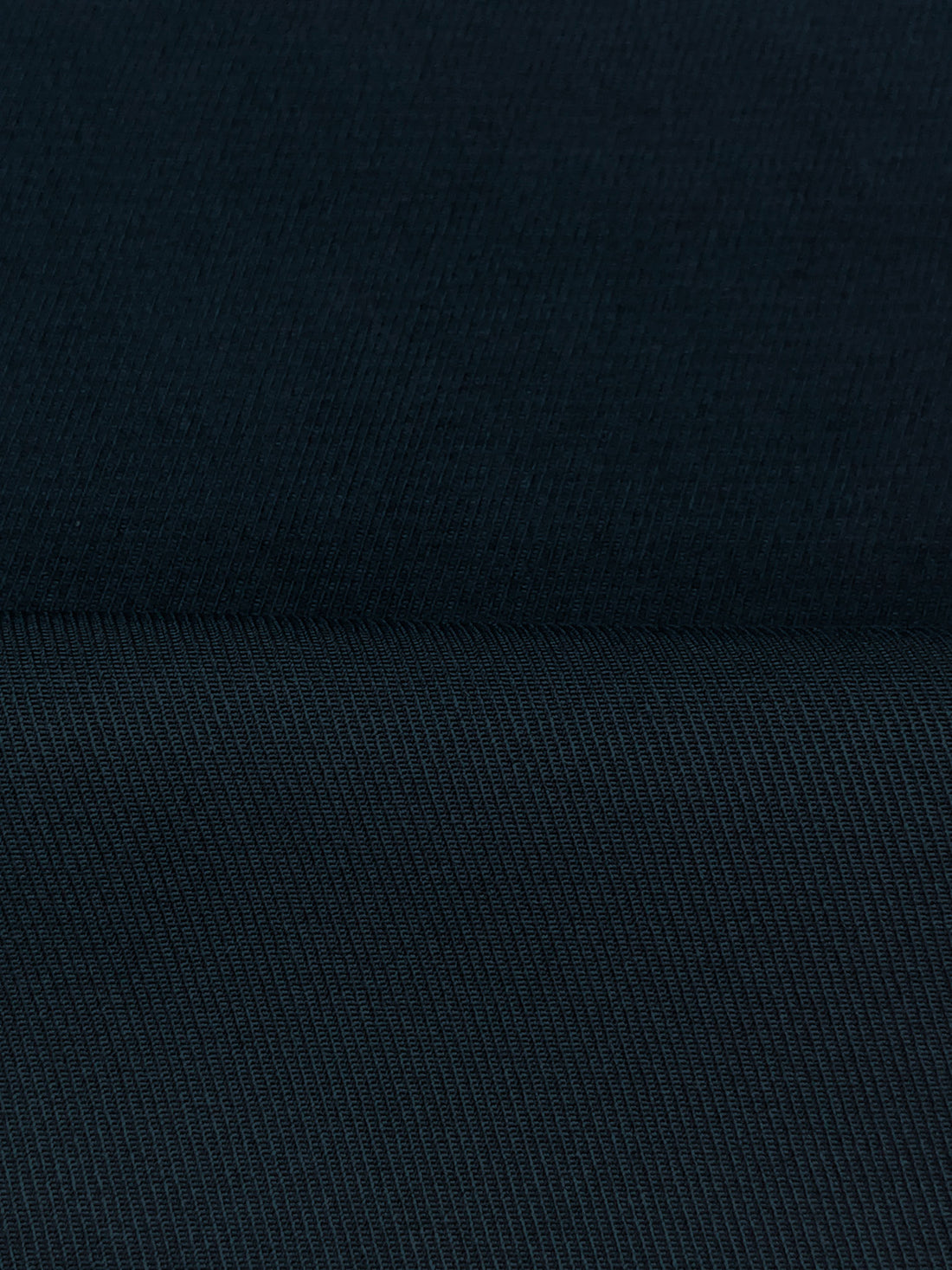 Deep Muted Ocean Navy Polyester/Lycra Suede-Like Twill Suiting - NY Designer - 58W