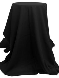 Black Cotton/Polyester Gauzy Woven 54W