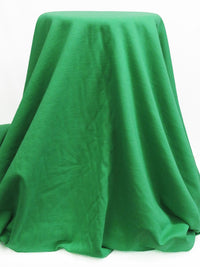 Clover Green Cotton/Polyester Sweatshirt Fleece 54W