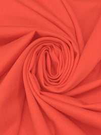 Hot Coral Rayon/Nylon/Lycra Ponte Knit 60W