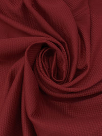Royal Red 100% Cotton Pique Bottom Weight Woven 56W