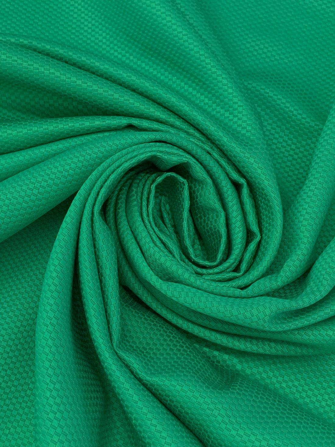 Cabana Green 100% Cotton Pique Bottom Weight Woven 56W