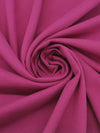 Raspberry Pink Cotton/Polyester Sweatshirt Fleece 56W