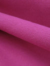 Raspberry Pink Cotton/Polyester Sweatshirt Fleece 56W