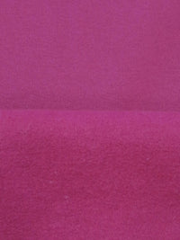 Raspberry Pink Cotton/Polyester Sweatshirt Fleece 56W