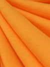 Carrot Orange Cotton/Lycra Brushed Jersey Knit - Beyond Yoga - 56W