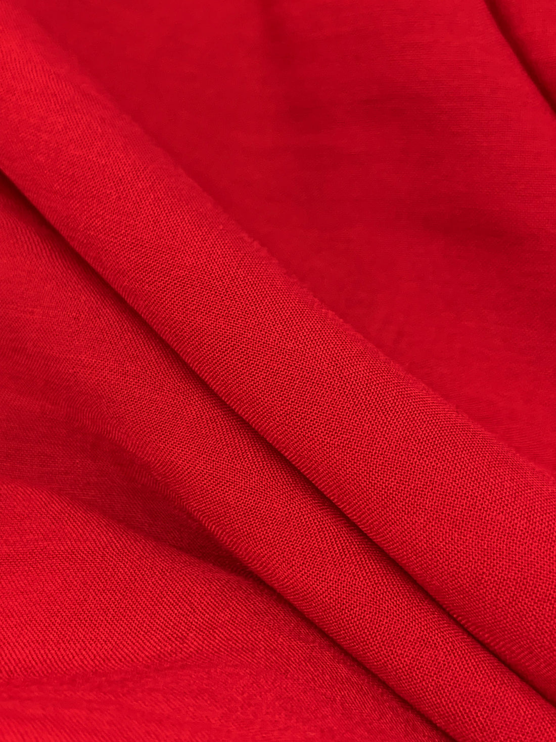 Viper Red 100% Rayon Voile - Luxe Resort Designer - 56W