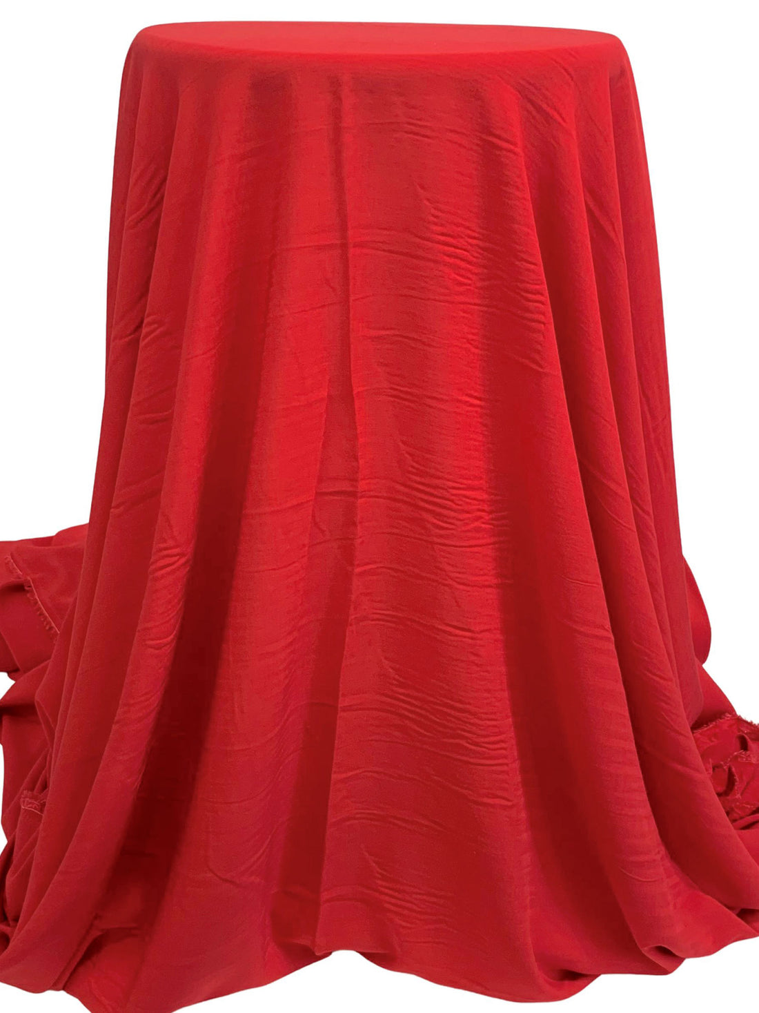 Viper Red 100% Rayon Voile - Luxe Resort Designer - 56W