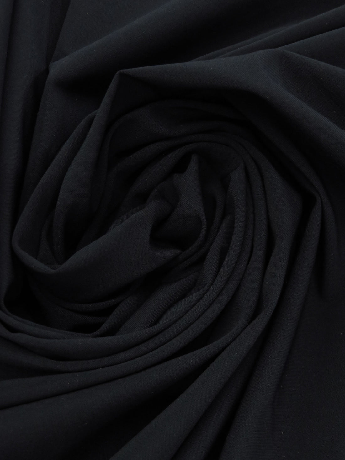 Black Nylon/Lycra Swimwear/Activewear Knit - Imported From Italy - 60W
