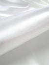 White 100% Polyester Charmeuse 58W