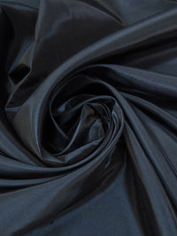 Midnight Navy 100% Polyester Iridescent Crinkle Taffeta 60W