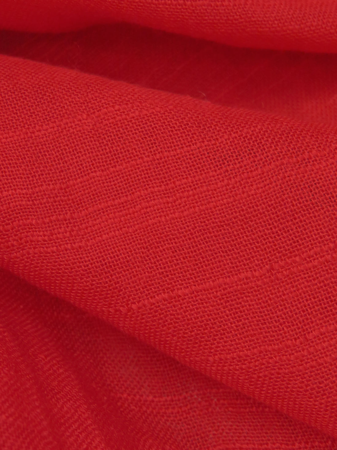 Chili Pepper Polyester/Rayon Slubbed Sheer Challis - Luxe Resort Designer - 60W