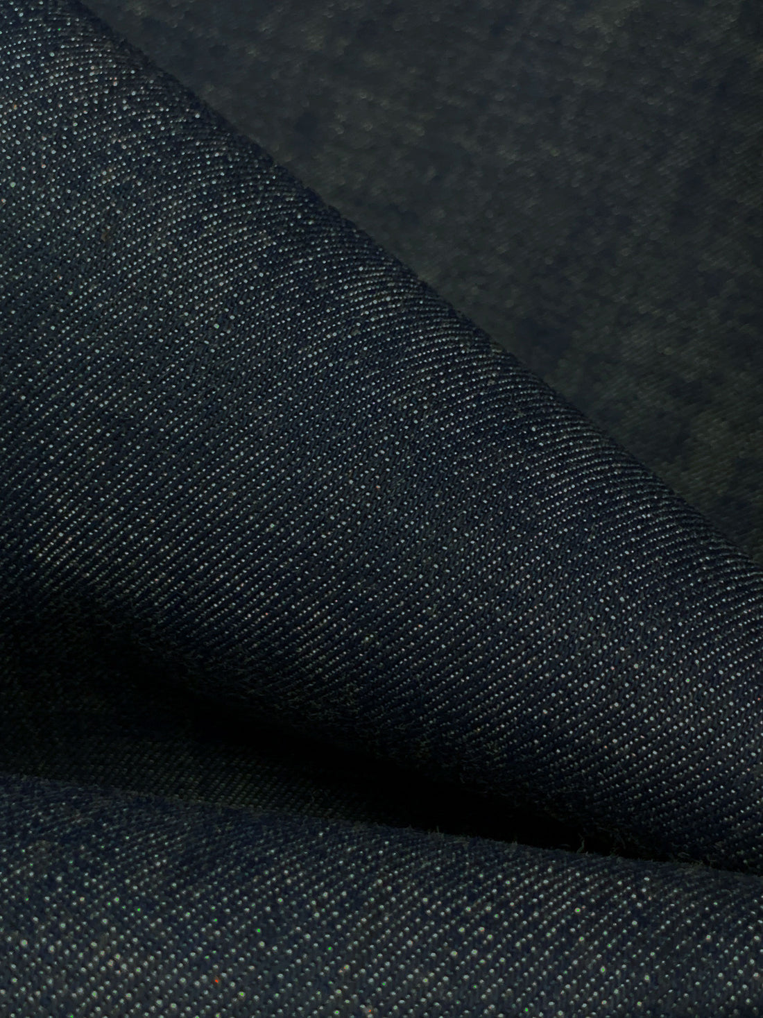 Dark Wash 100% Cotton Denim Twill 62W