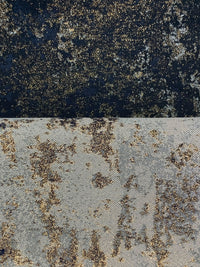 Navy/Gold/Black/Multi Polyester/Metallic Abstract Brocade - Luxe Resort Designer - 58W