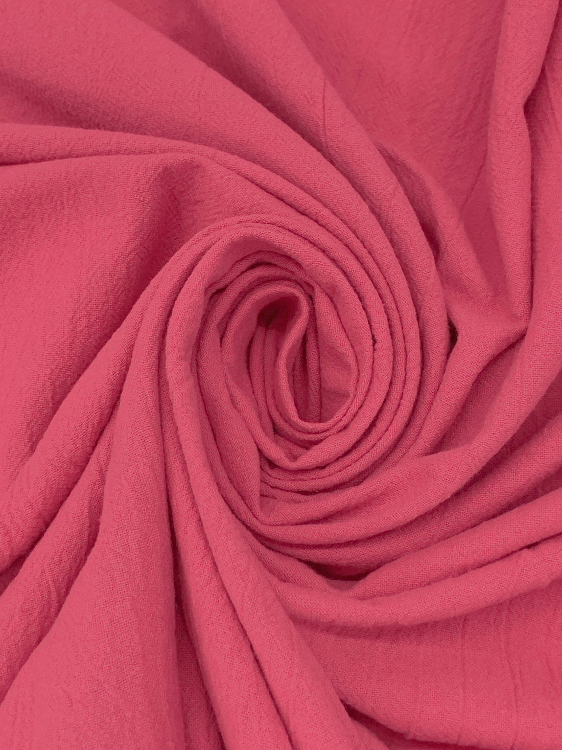 Brink Pink 100% Cotton Crinkle Gauze 54W