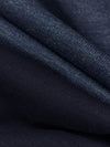 Heathered Independence Blue/Navy Rayon/Nylon/Spandex Double Faced Interlock Knit 54W