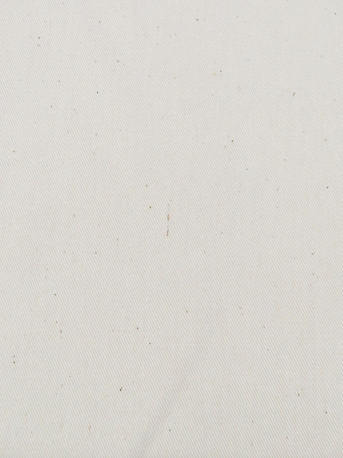 Off-White 100% Cotton Twill Bottom Weight Woven - NY Designer - 58W