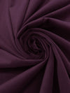 Dark Plum 100% Polyester Velvet 58W