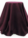 Dark Plum 100% Polyester Velvet 58W