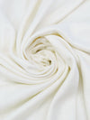 Whipped Cream Rayon/Polyester/Lycra Interlock Sweater Knit - Imported From Japan By NY Designer - 56W