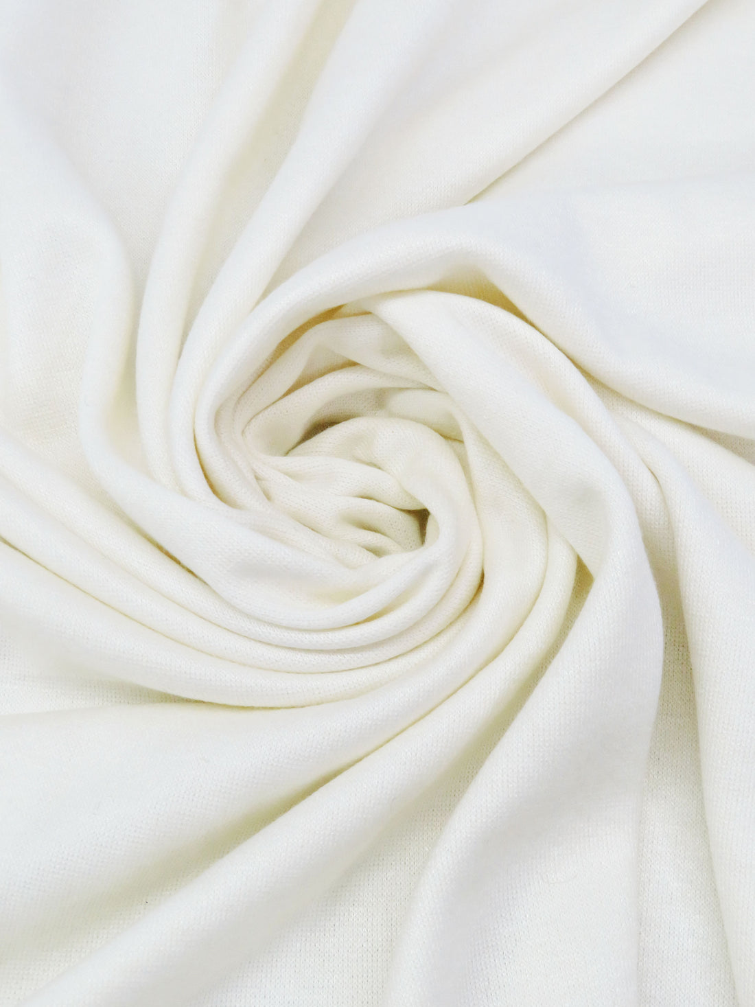 Whipped Cream Rayon/Polyester/Lycra Interlock Sweater Knit - Imported From Japan By NY Designer - 56W