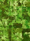 Apple Green/Army Green/Medium Spring Bud Cotton/Linen "Warehouse District" Print Mid-Weight Woven - Robert Kaufman - 45W