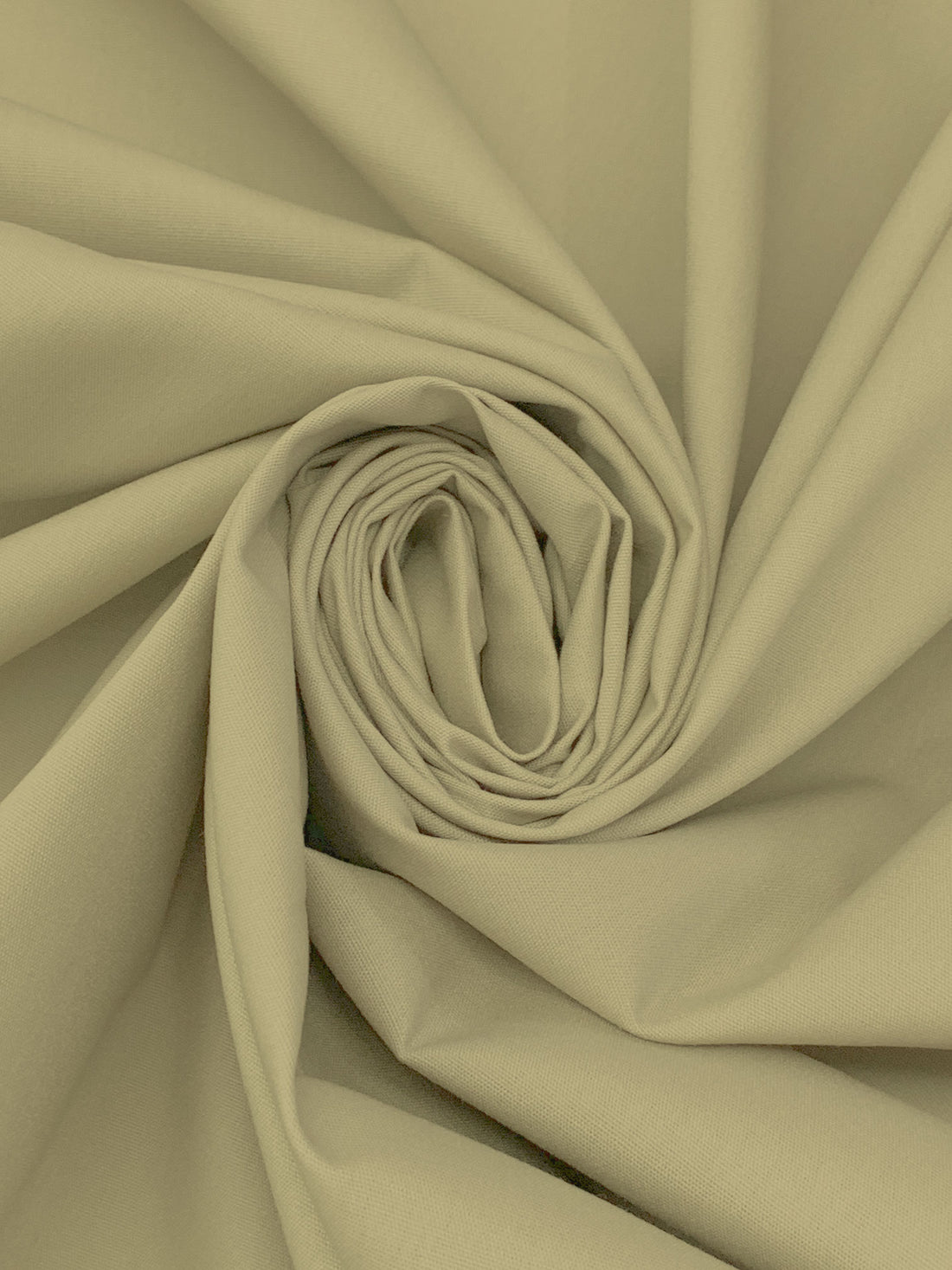 Dark Khaki Cotton/Polyester Poplin 64W