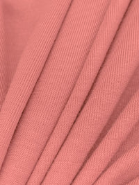 Salmon Rose Rayon/Lycra Brushed Jersey Knit 56W