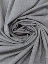 SOLD AS IS ONLY - Black/White Polyester/Viscose/Wool/Elastane Micro Houndstooth Suiting 60W