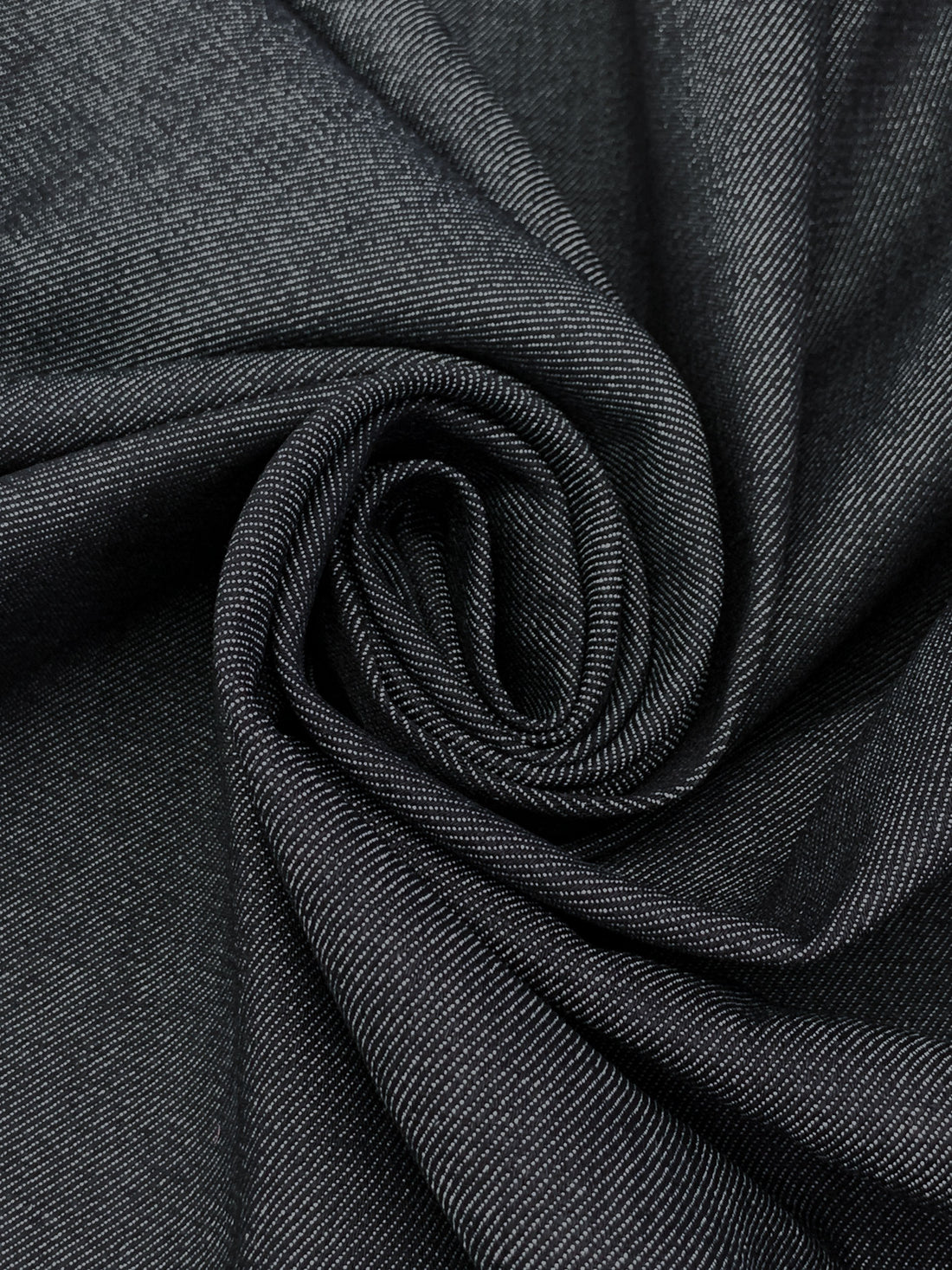 Muted Navy Cotton/Lycra Stretch Denim 58W