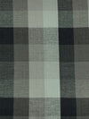 Forest Gray/Cool Ash/Midnight Pewter 100% Cotton Herringbone Weave Multi-Check Plaid Gauze Shirting 44W