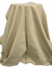 Khaki Tan Cotton/Lycra Stretch Twill Bottom Weight Woven 54W