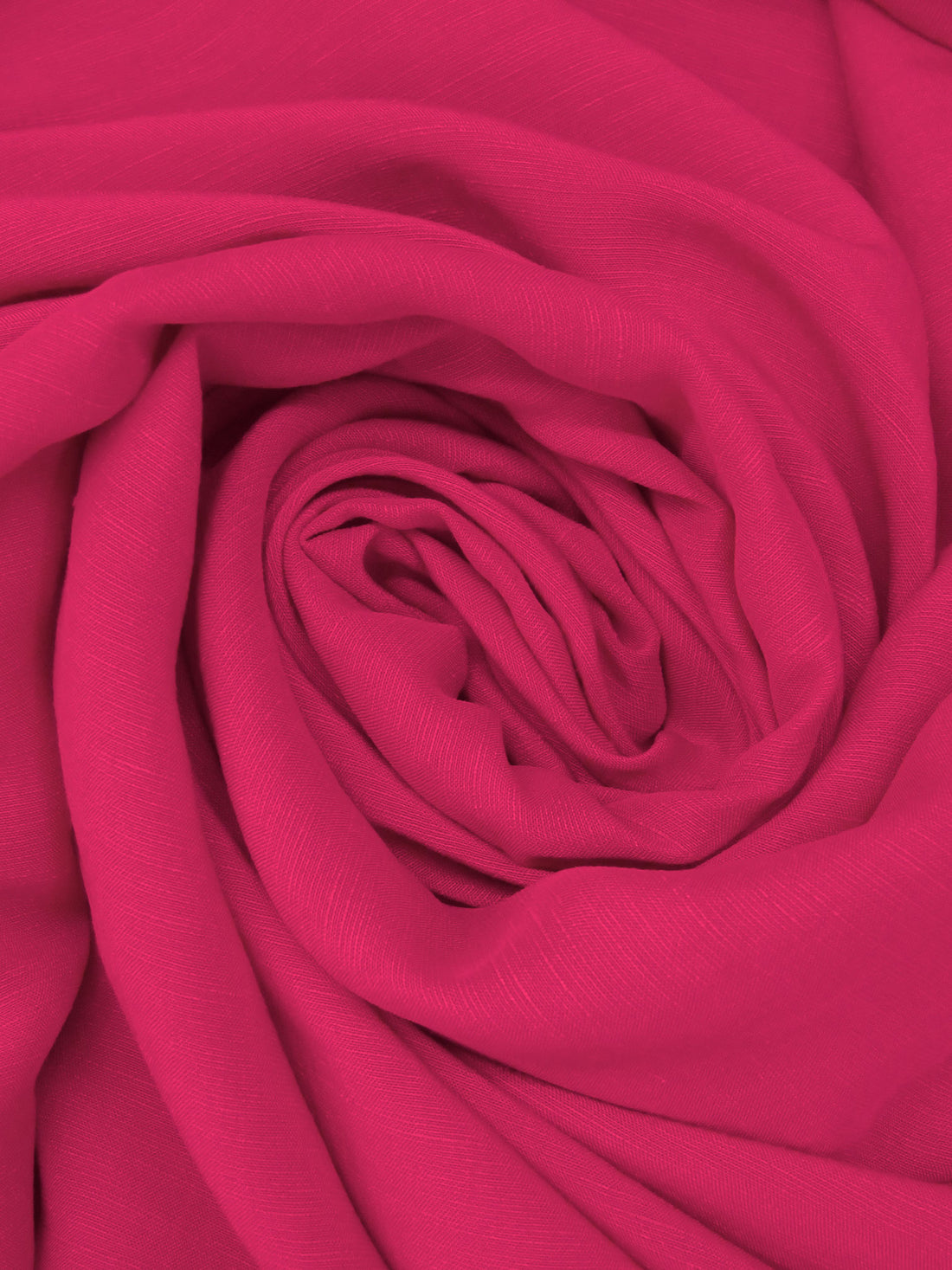 Medium Raspberry 100% Rayon Slubbed Voile - Luxe Resort Designer - 58W