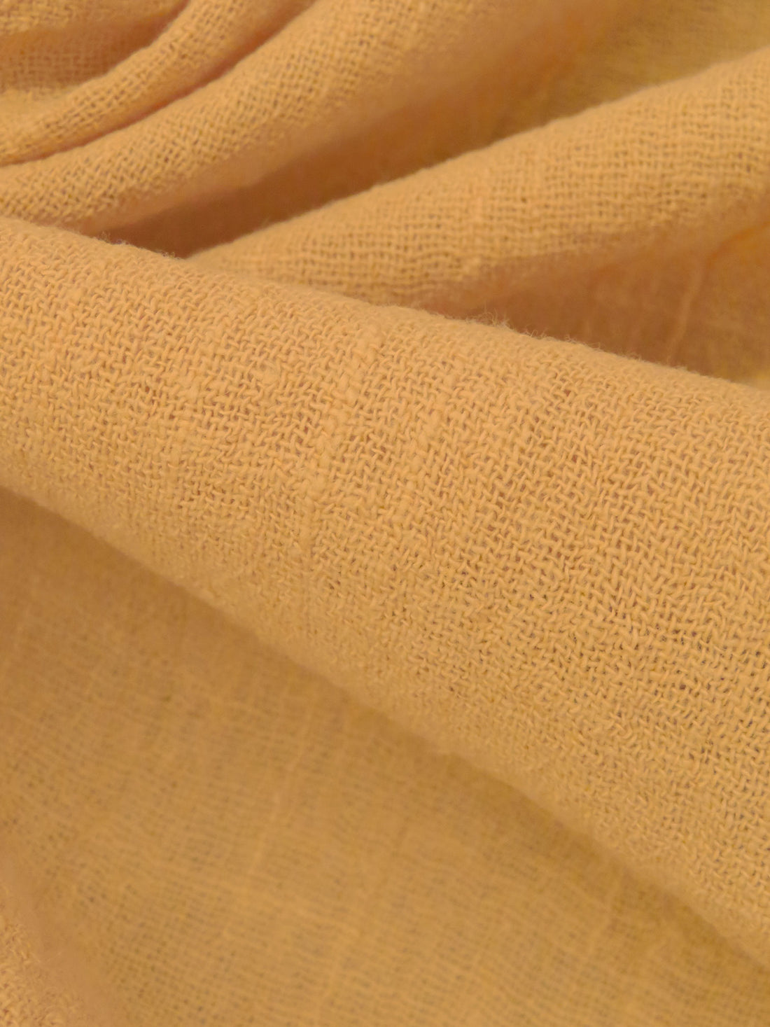 Turmeric 100% Cotton Slubbed Gauze - Luxe Resort Designer - 47W