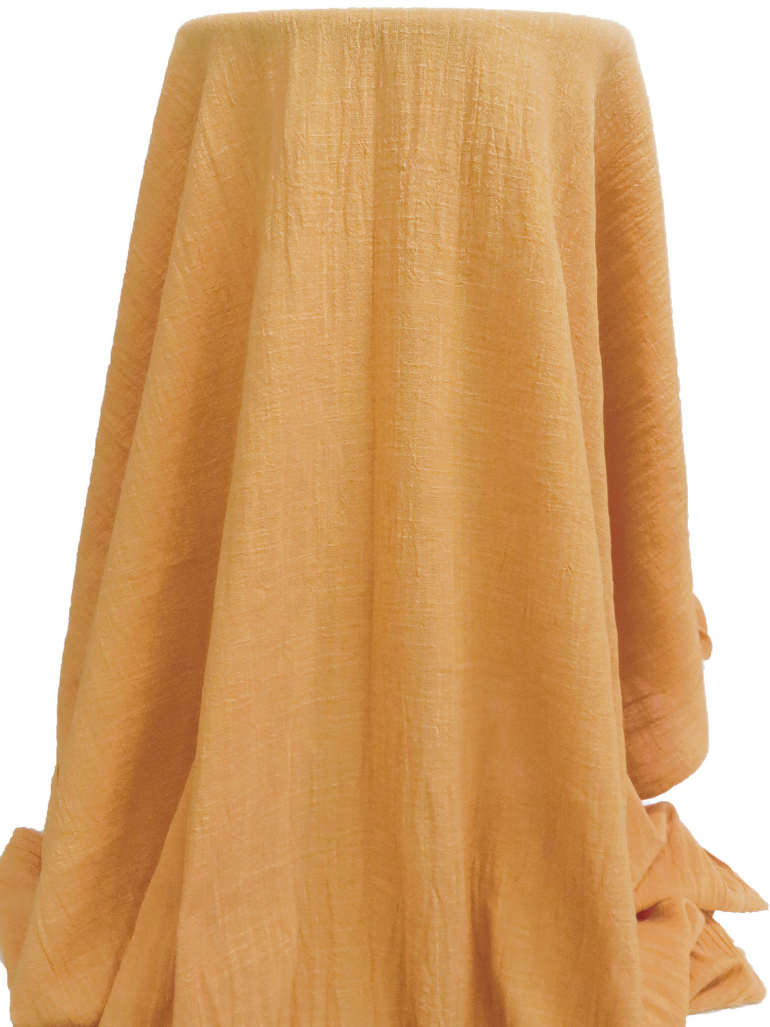 Turmeric 100% Cotton Slubbed Gauze - Luxe Resort Designer - 47W